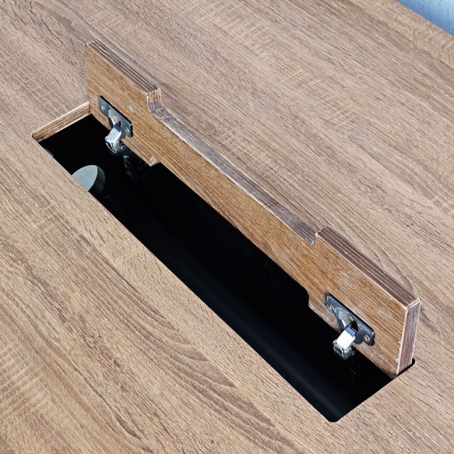 Bàn cụm 2 người 120x80cm gỗ plywood hệ TIO HBTO046 Bàn cụm 2 người 120x80cm gỗ plywood hệ TIO HBTO046