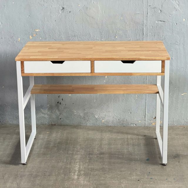 Bàn học có ngăn kéo 100x60cm gỗ cao su BD68164