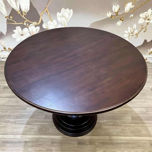 Bàn tròn Imperial đường kính 1m gỗ tần bì BA68274