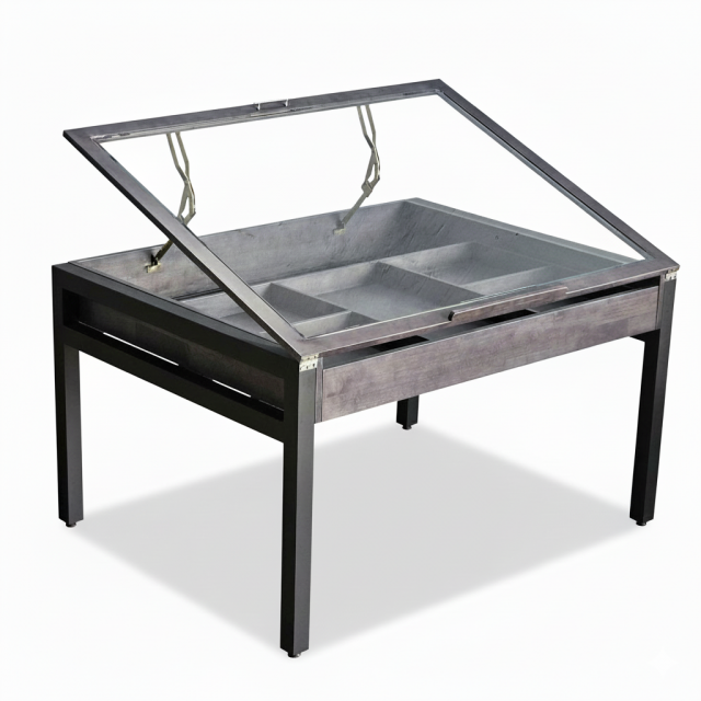 Bàn vẽ kỹ thuật 130x100x75cm gỗ cao su DD68014