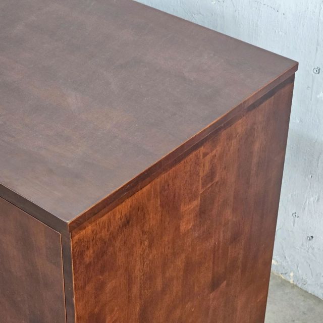 Bàn làm việc 2 ngăn tủ 200x55x78cm gỗ cao su BD68147