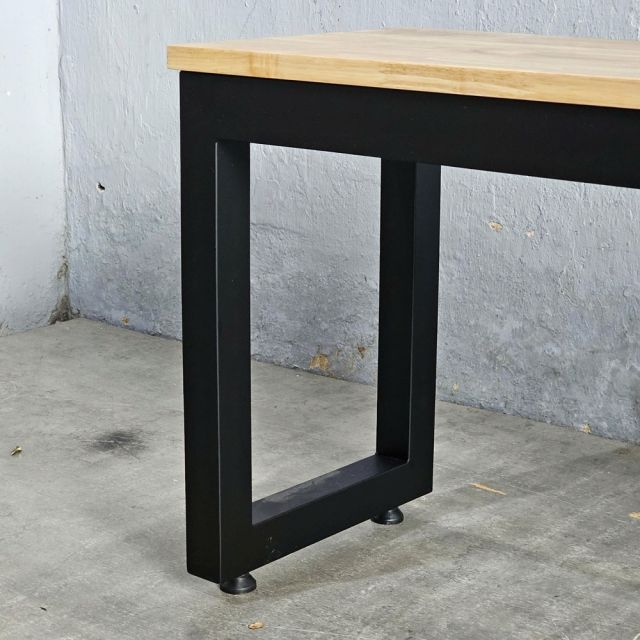 Ghế băng dài 120x30x45cm gỗ cao su GBD064