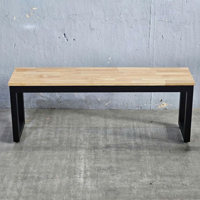 Ghế băng dài 120x30x45cm gỗ cao su GBD064