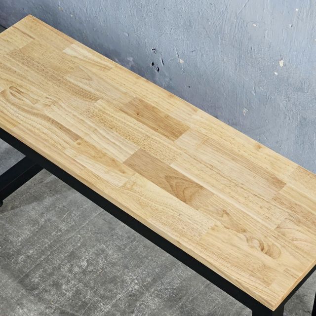 Ghế băng 90x28x45cm gỗ cao su GBD063