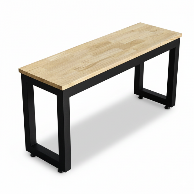 Ghế băng 90x28x45cm gỗ cao su GBD063