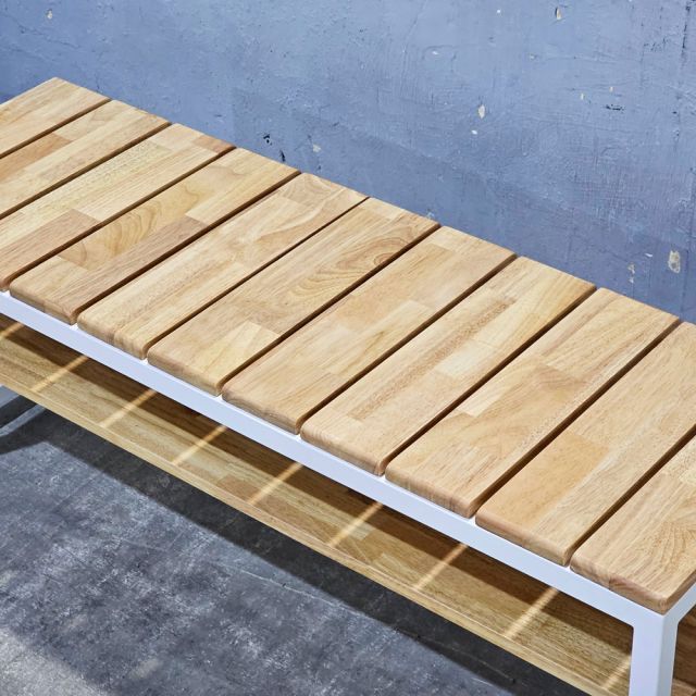 Ghế băng ngồi thay giày 120x40x45cm gỗ cao su GBD061 Ghế băng ngồi thay giày 120x40x45cm gỗ cao su GBD061