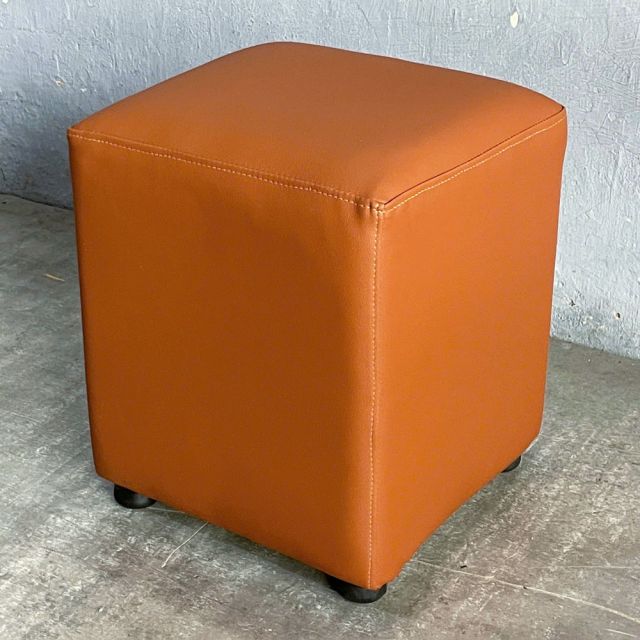 Đôn ghế sofa vuông bọc da simili GDSF015