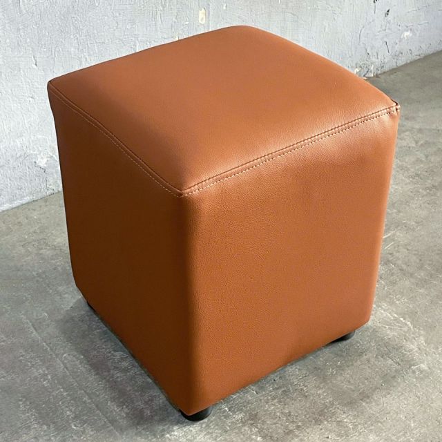 Đôn ghế sofa vuông bọc da simili GDSF015