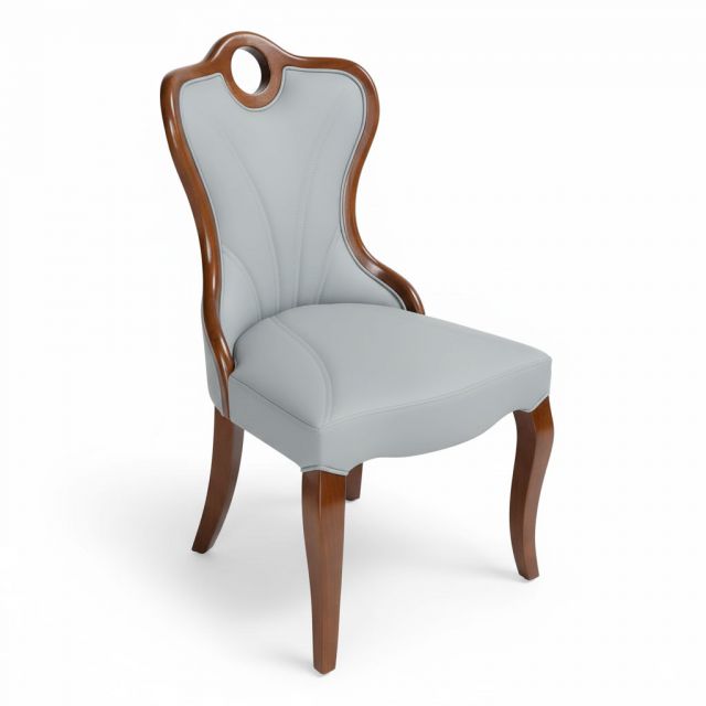 Ghế Urban gỗ Ash bọc nệm da simili GSK013