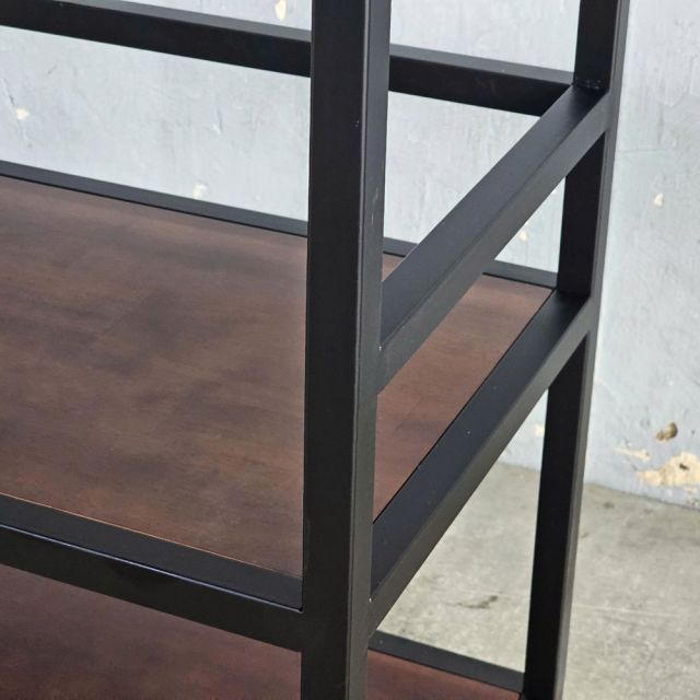Kệ bếp di động 64x40x89cm mặt gỗ cao su KB68074