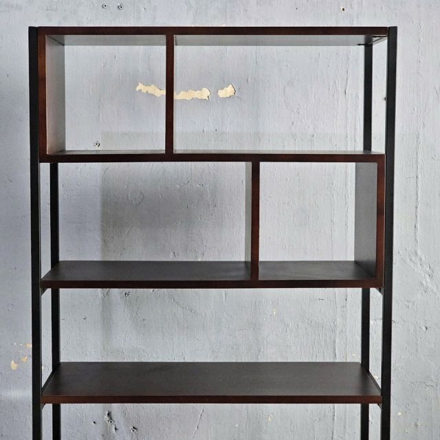 Kệ trang trí 80x35x160cm gỗ cao su KTT68048