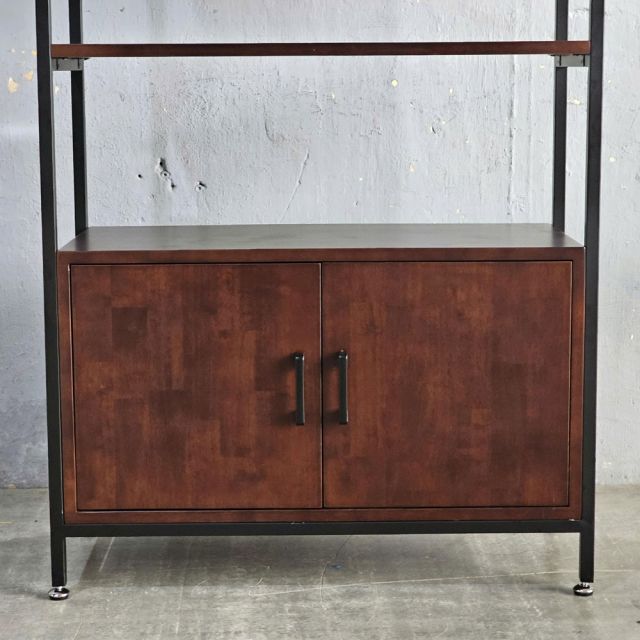 Kệ trang trí 80x35x160cm gỗ cao su KTT68048