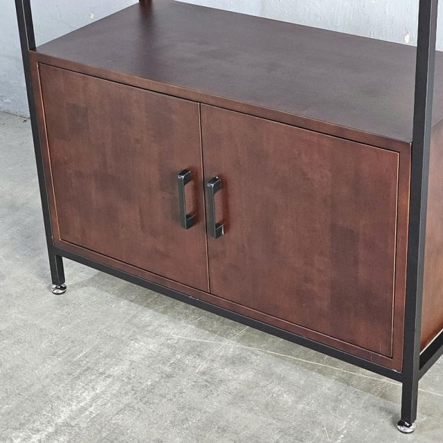 Kệ trang trí 80x35x160cm gỗ cao su KTT68048