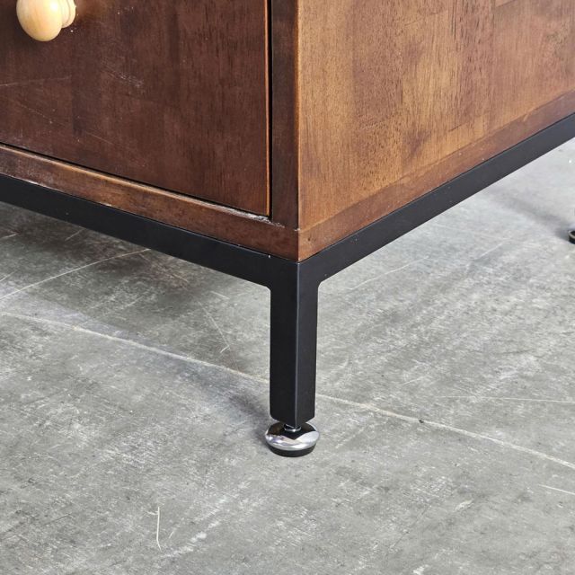 Tủ Kệ Trang Trí Phòng Khách Gỗ Cao Su theo yêu cầu - TK013