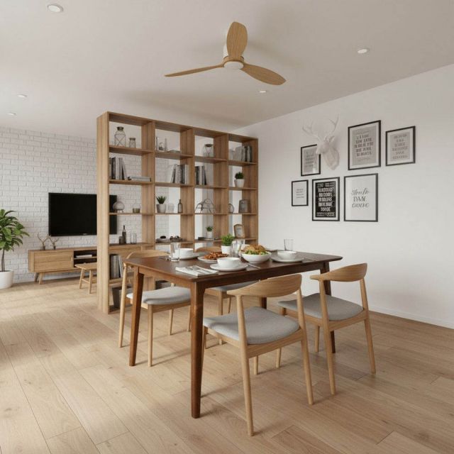 Bàn ăn Ashley 120x80cm gỗ cao su BA68288