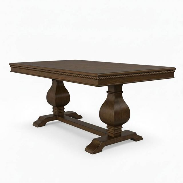 Bàn ăn chữ nhật 200x90cm gỗ tần bì BA68284