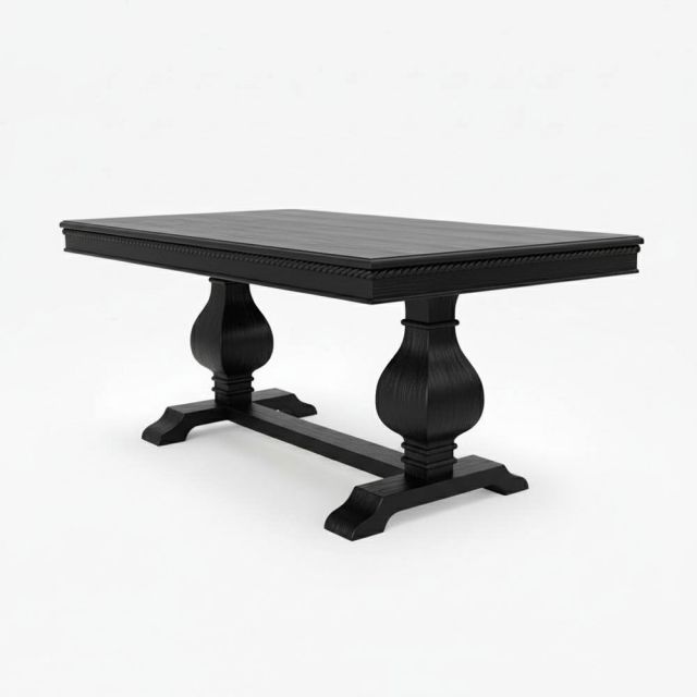 Bàn ăn chữ nhật 200x90cm gỗ tần bì BA68284