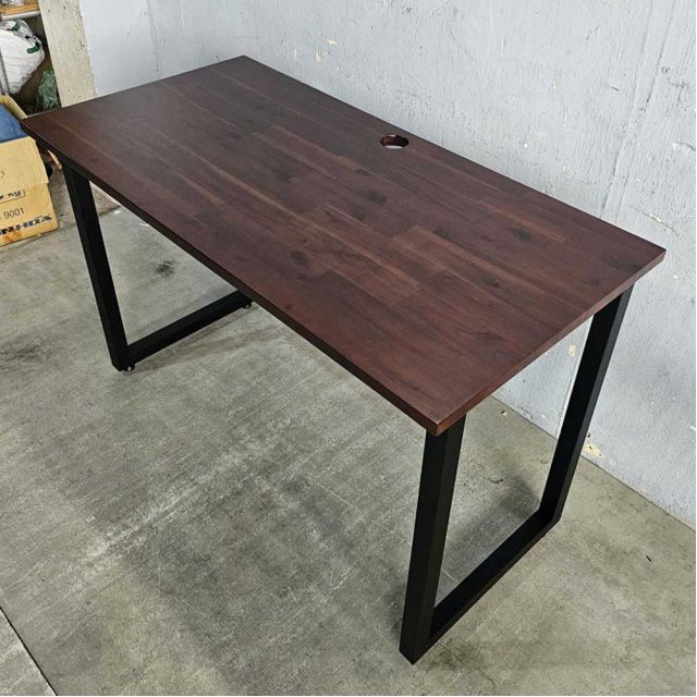 Bàn làm việc chân gấp 120x60cm gỗ tràm dày 25mm SPD68206