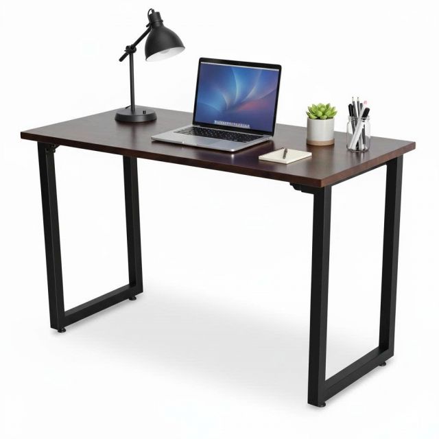 Bàn làm việc chân gấp 120x60cm gỗ tràm dày 25mm SPD68206 Bàn làm việc chân gấp 120x60cm gỗ tràm dày 25mm SPD68206