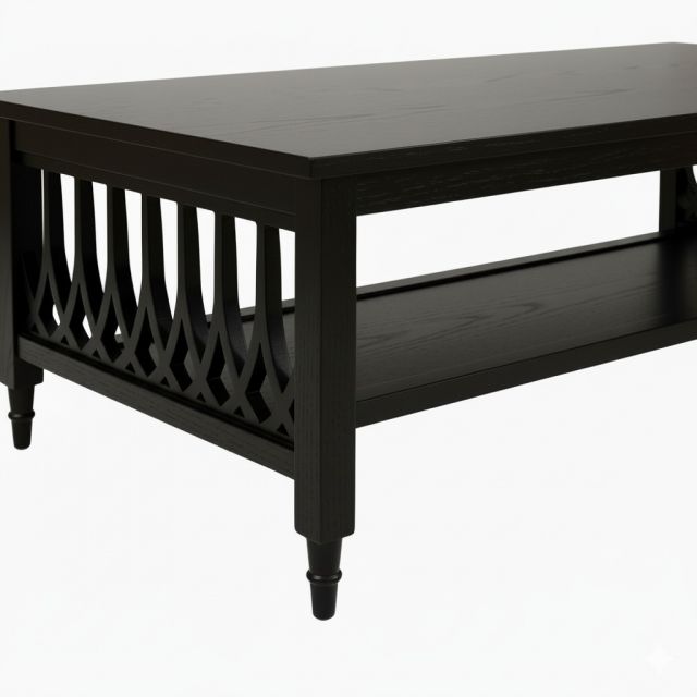 Bàn sofa chữ nhật 120x60cm gỗ tần bì TT68351