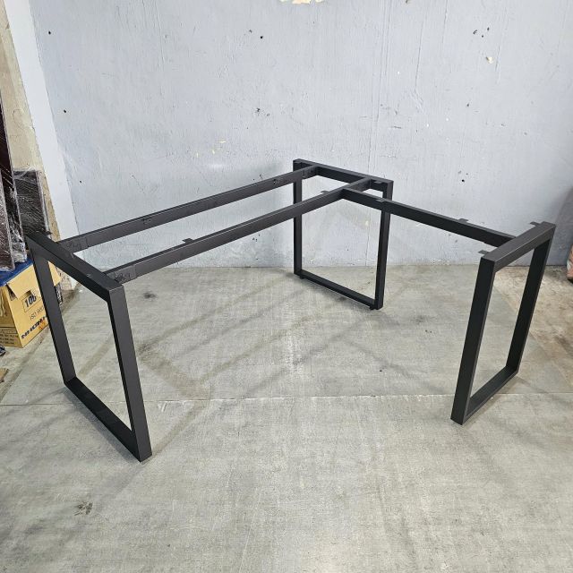 Chân sắt lắp ráp cho bàn góc L 150x150cm hệ Rectang HCRT045