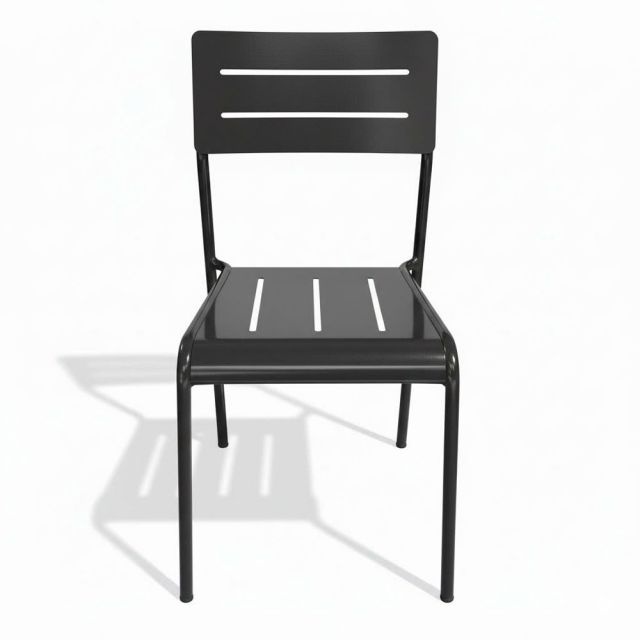 Ghế cafe tôn 5 sọc sơn tĩnh điện GSK049