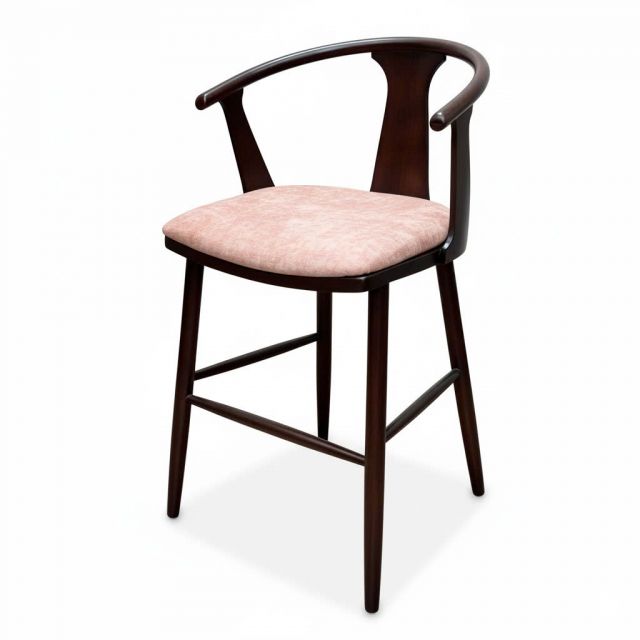 Ghế bar Trung Hoa bọc vải gỗ Ash GBSK030