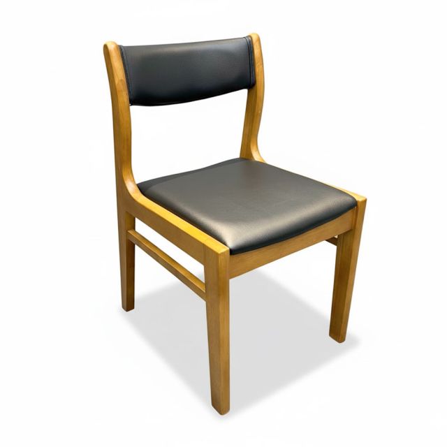 Ghế Bella nệm bọc vải Si gỗ cao su GSK034