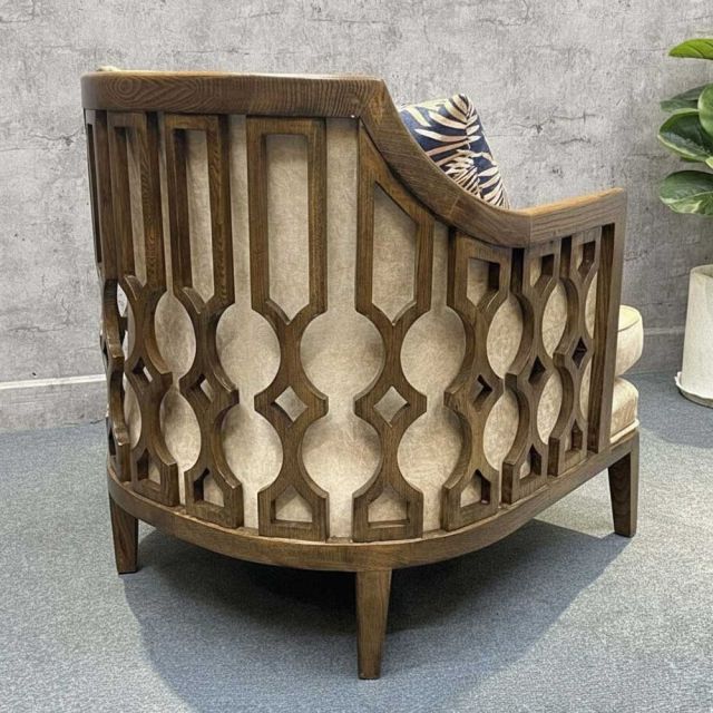 Ghế sofa đơn Caracole Knees 71x70x77cm gỗ Ash GSD68114 Ghế sofa đơn Caracole Knees 71x70x77cm gỗ Ash GSD68114