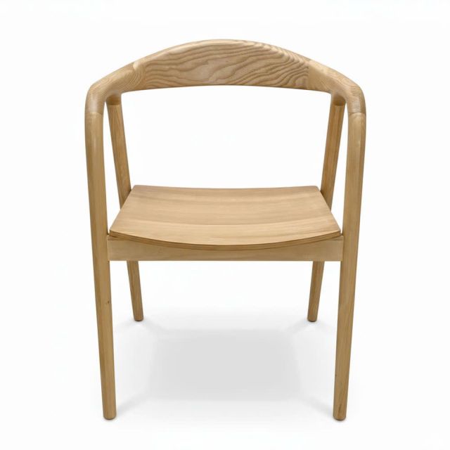 Ghế Neva tay tựa mặt ngồi plywood gỗ Ash GA68042