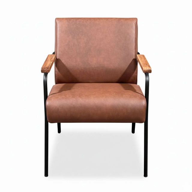 Ghế sofa đơn Nappa lưng cao nệm bọc Si GSD68118