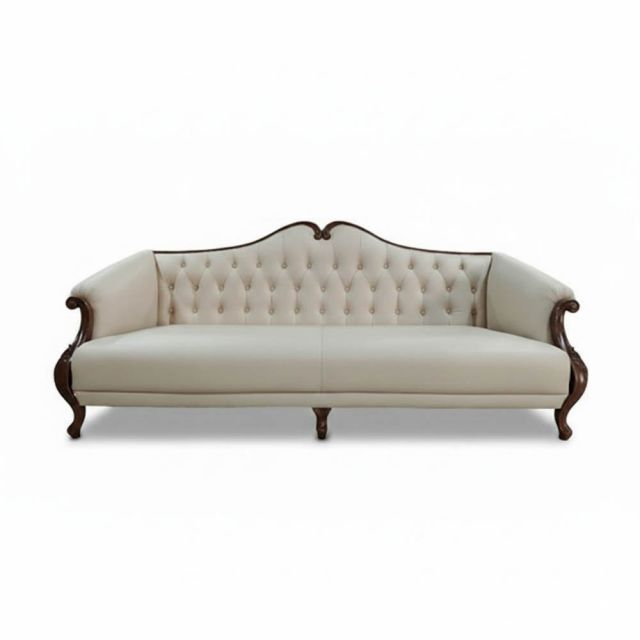 Ghế sofa băng tân cổ điển gỗ tần bì SFB68099 Ghế sofa băng tân cổ điển gỗ tần bì SFB68099