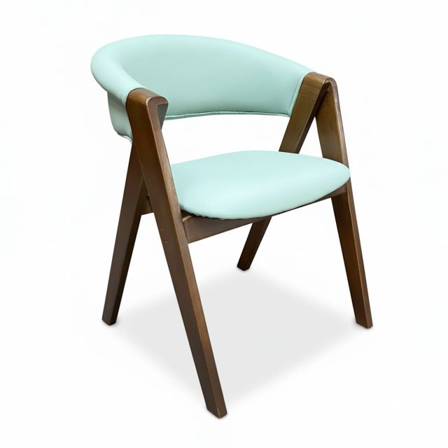 Ghế Spirit nệm bọc da Si gỗ Ash GSK037