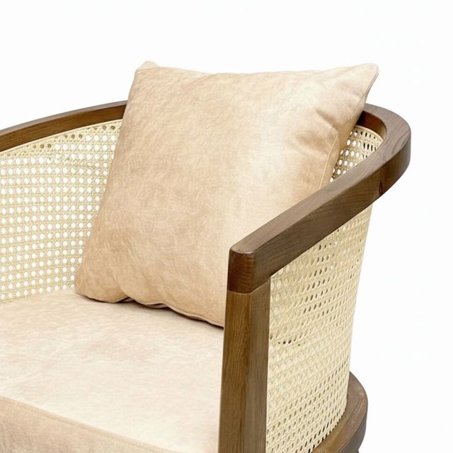 Ghế sofa đơn Harvey khung gỗ Ash GSD68060