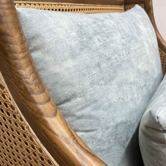 Ghế sofa đơn Club gỗ tần bì GSD68110 Ghế sofa đơn Club gỗ tần bì GSD68110