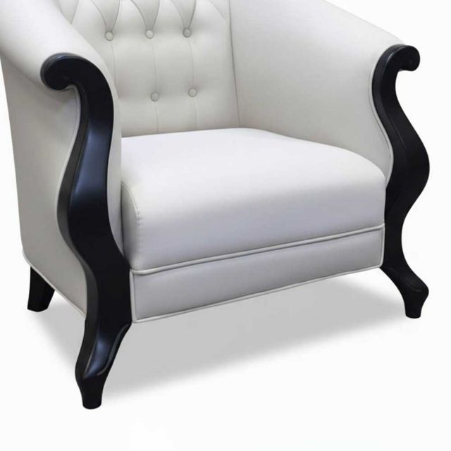 Ghế sofa đơn tân cổ điển gỗ tần bì GSD68111 Ghế sofa đơn tân cổ điển gỗ tần bì GSD68111