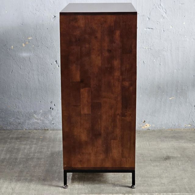 Tủ lưu trữ 75x45x110cm gỗ cao su KTB68232