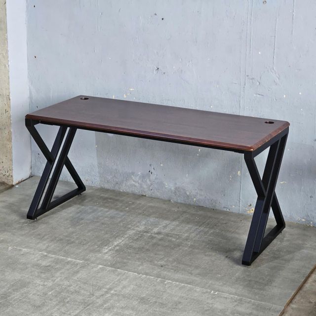 Bàn làm việc 160x70cm gỗ tràm chân chữ X GD68109