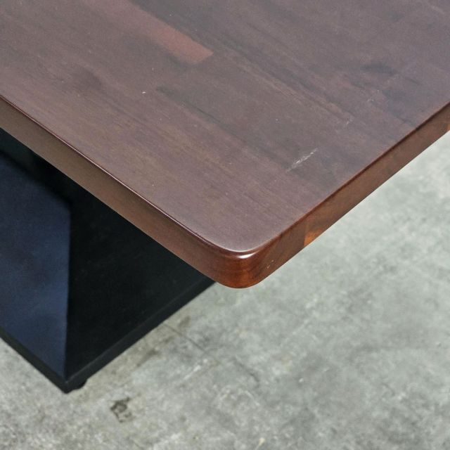 Bàn họp chữ nhật 180x70cm gỗ tràm BH68013