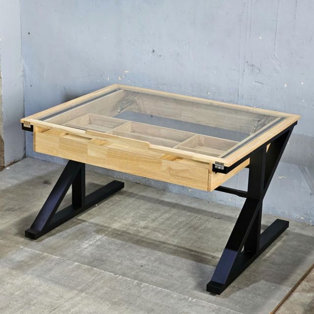 Bàn vẽ Kiến Trúc 130x100cm gỗ cao su chân chữ Z lắp ráp DD68010