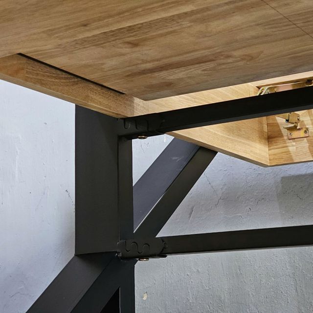 Bàn vẽ Kiến Trúc 130x100cm gỗ cao su chân chữ Z lắp ráp DD68010