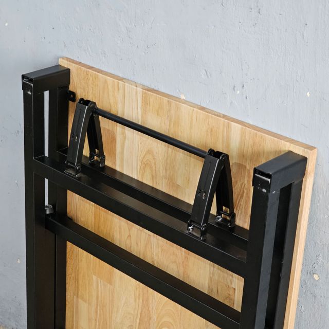Chân sắt gấp gọn cho bàn 100x60x75cm CHB68042 Chân sắt gấp gọn cho bàn 100x60x75cm CHB68042
