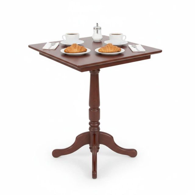 Bàn cafe vuông chân Rustic gỗ cao su CFD68283 Bàn cafe vuông chân Rustic gỗ cao su CFD68283