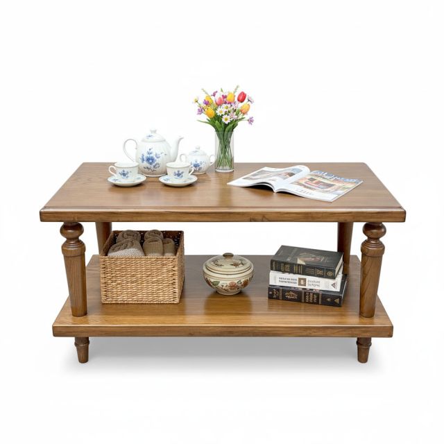 Bàn sofa chữ nhật INDOCHI gỗ tần bì TT68258