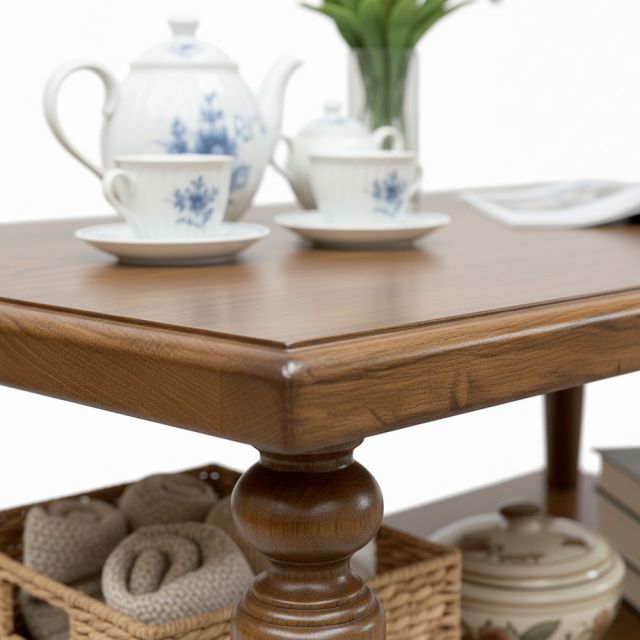 Bàn sofa chữ nhật INDOCHI gỗ tần bì TT68258