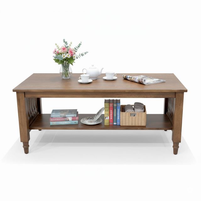 Bàn sofa chữ nhật 120x60cm gỗ tần bì TT68351