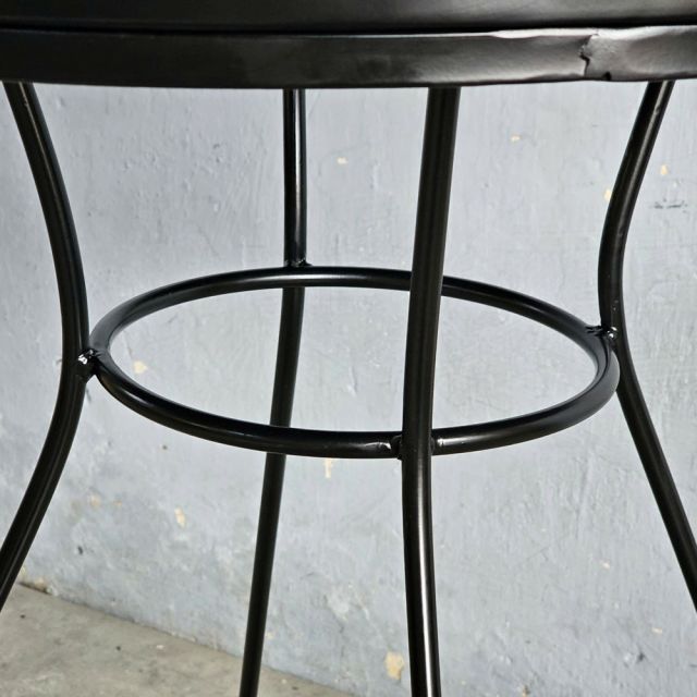 Bàn cafe tròn 60x60x75cm gỗ cao su CFD68285