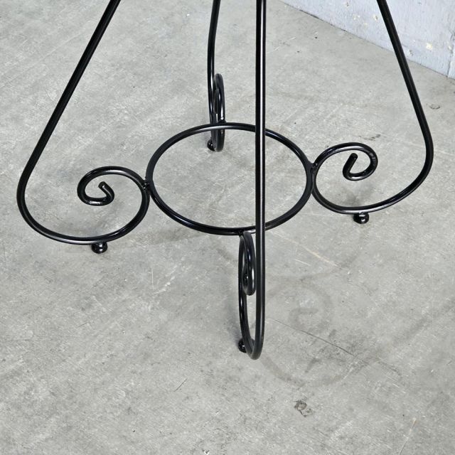 Bàn cafe tròn 60x60x75cm gỗ cao su CFD68285