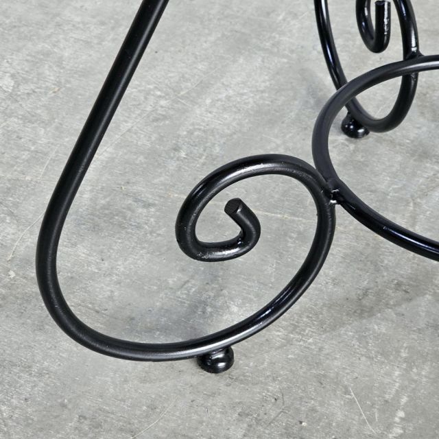 Bàn cafe tròn 60x60x75cm gỗ cao su CFD68285