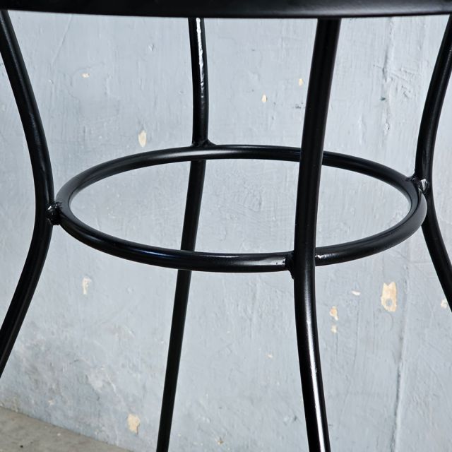 Chân sắt cho cafe 60x60cm uốn cong nghệ thuật CHBCF054 Chân sắt cho cafe 60x60cm uốn cong nghệ thuật CHBCF054